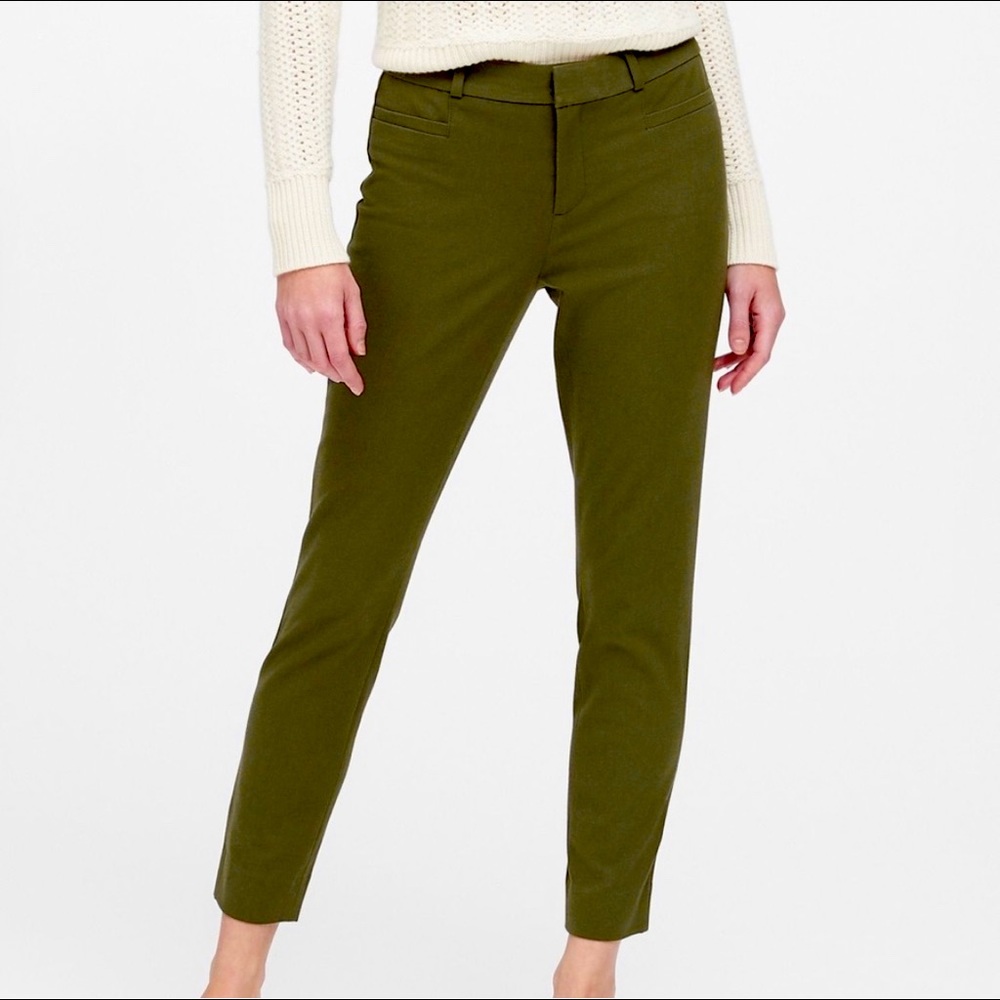 Banana Republic Olive Sloan Pant